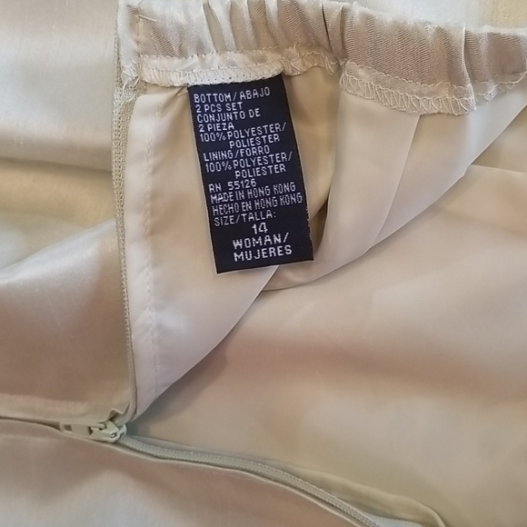 Positive Attitude 16 Lime Green Skirt Suit Church - Picture 9 of 16